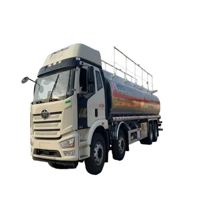 FAW 30, 000L Aluminum Alloy Fuel Tanker Truck Oil Tanker Truck