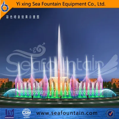 Multimedia Music Large Size Combination Water Type Fountain