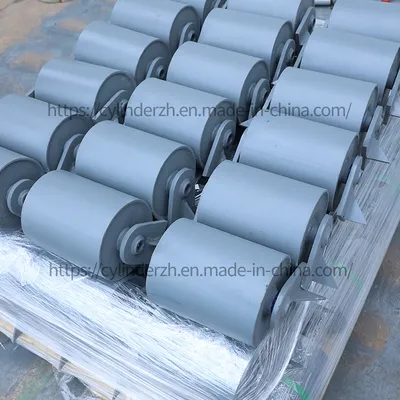 Custom Solid Metal Drum Casters, Wear-Resistant Steel Rollers for Dump Bin Shipping Container Movement