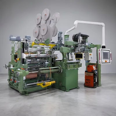 Horizontal Foil Winding Machine for Transformer Coil Making Transformer Winding Machine