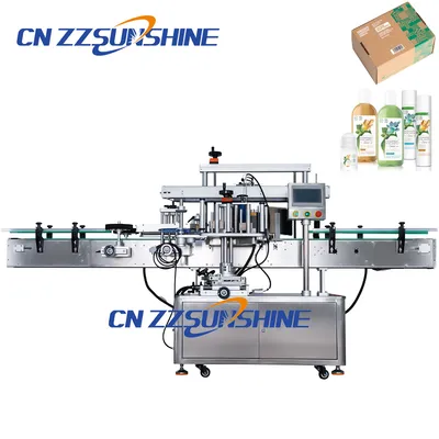 Factory Price Bottle Labeling Machine Different Bottles Sticker Labeling Machine Fully Automatic Double Sides Labeling Machine
