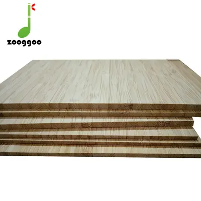 Factory Eco-Friendly Natural Carbonized Bamboo Plywood Panel Board Solid Decorative Bamboo Plywood