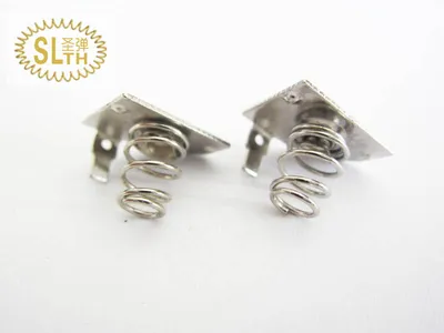 Slth-CS-014 65mn Stainless Steel Music Wire Battery Contact Compression Spring