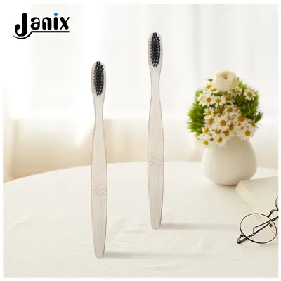 Hot Selling Biodegradable Bamboo Toothbrush Adult Natural Eco Friendly Soft Bristle for Home