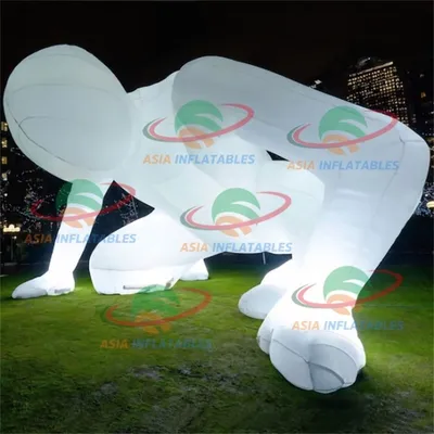 Giant Outdoor Inflatable Figure Model Inflatable Art Sculpture for Sale