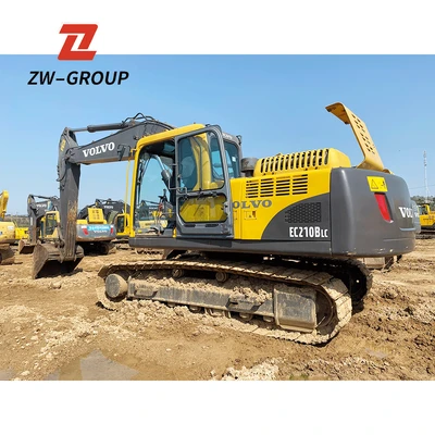 Volvo Ec210 Ec210d Excavator 20 Ton Medium-Sized Hydraulic Crawler Excavator Volvo 210 Used Excavators