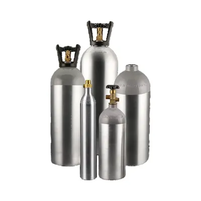 High - Pressure CO2 Gas Cylinder Designed for Soda Machines, with Weights Ranging From 1kg to 10kg.