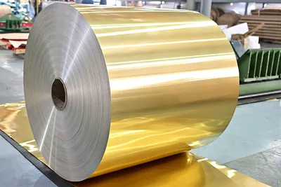 Golden Hydrophilic Aluminum Foil for Refrigerator