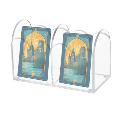 Luxurious Acrylic Organizer Box for Etb Pokemon and Story Game Card Storage