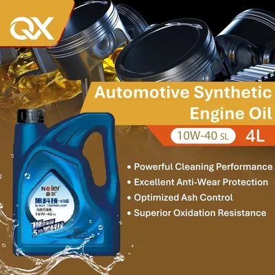 Reliable Lubricant Manufacturer Supply 4L 10W-40 Premium Grade Engine Oil with Advanced Additive Technology for Piston Protection Wear Protection Oil