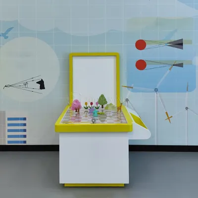 Shadow Play Interactive Exhibit: Interactive Products of Science Center Optical Illusion Exhibit Customized Exhibits