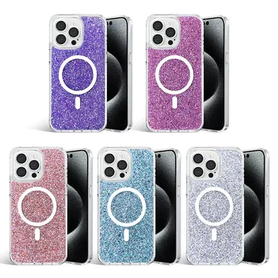 Best-Selling New Glitter Magnetic Phone Case Is Suitable for The IP Series