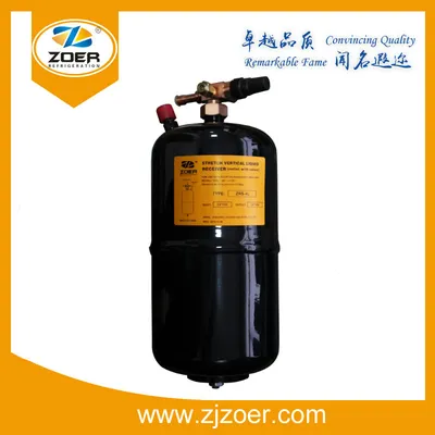 Refrigeration Stretch Vertical Liquid Receiver for Air Conditioner, Freezer and Refrigerator (ZRS-4L)
