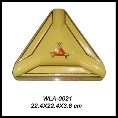 Montecristo Triangle Cigar Ceramic Ashtray (WLA-0021)