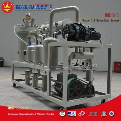 Waste Oil Recycling Equipment by Vacuum Distillation - Wmr-F Series