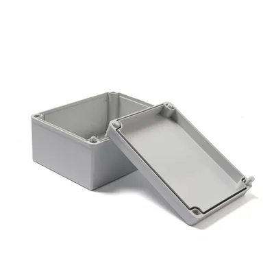 Black Waterproof Long-Lasting Durability CE Certified IP65 Plastic ABS Distribution Board Silicone Gasket Waterproof Box