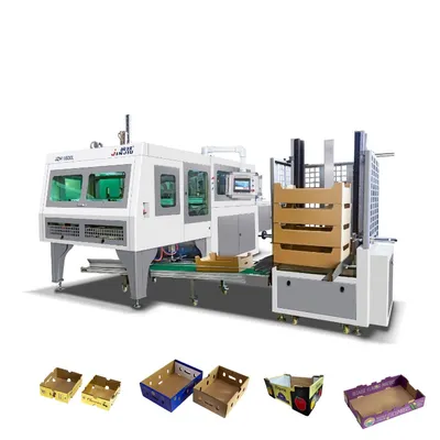 Pomegranate Box Forming Machine Automatic Multi-Functional Box Making Machine
