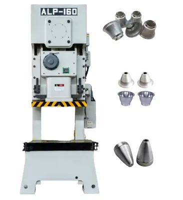 Power Press Single Crank C Frame Pneumatic for Lamp Holder Lamp Base Shape Mold Form Build Make Press Machine