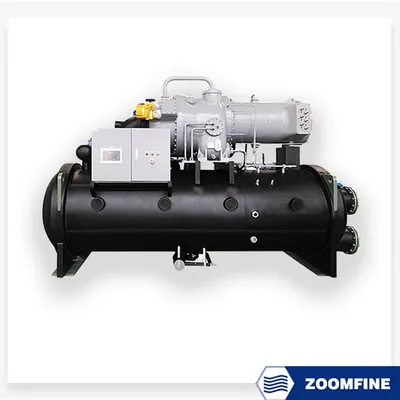 Water Source Heat Pump Modular Screw Type Industrial Central Air Conditioning Chiller