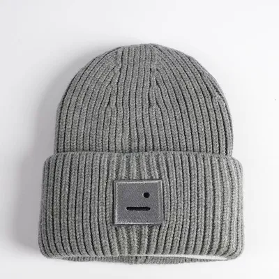 High Quality Embroidery 100% Acrylic 100% Wool Cuffed Blank Wool Men Skully Beanie Winter Unisex Knitted Hats Warm Custom Beanie with Logo