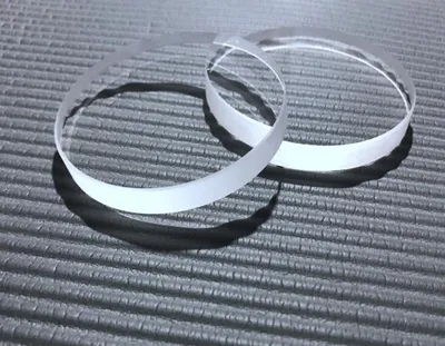Machining Transparent Quartz Wafer (JGS1 quartz glass)