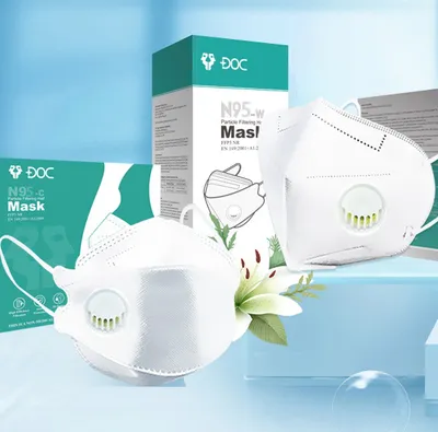 White List Factory Earloop Face Kn100 Mask with  Filter Face Mask