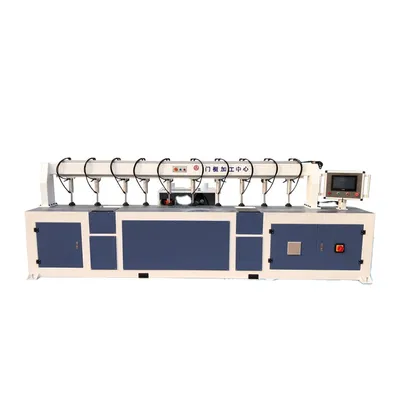 CNC Door Stile Shaping and Drilling Machine
