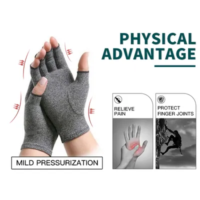 Ambidextrous Reversible Arthritis Compression Gloves for Sports Hand Joint Protection