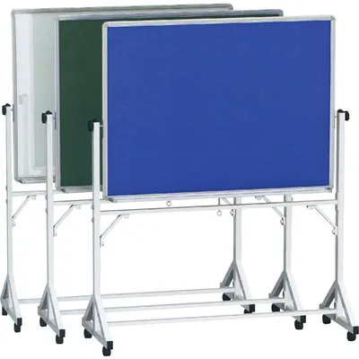 Office Meeting Mobile Flip Teaching Blackboard Writing Board White Green Board
