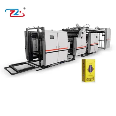 Hot Sale Intelligent Semi Automatic Paper Mounting Machine for Packaging Material Production