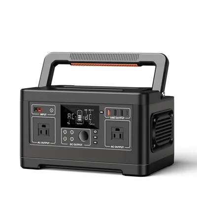 Portable Solar Generator LiFePO4 Battery Portable Power Station with APP, WiFi, Bluetooth, Fast Charging