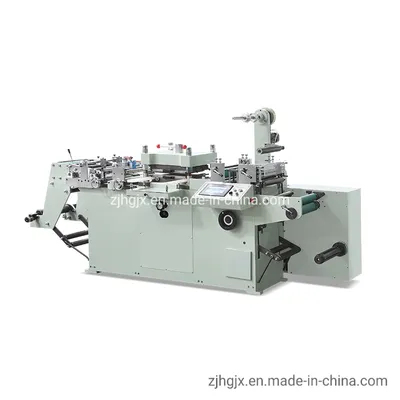 Self Adhesive Paper Label PVC Packing Box Flatbed Die Cutting Machine with Lamination Hot Foil Die Cutter Cutting Sheet