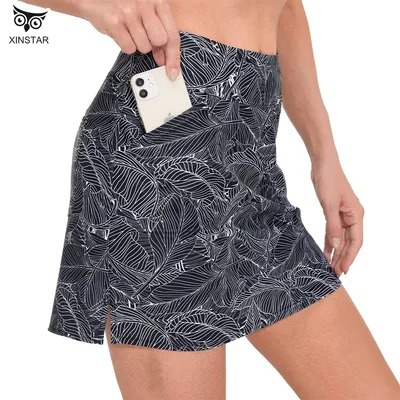 Lady Sport Skirts with Shorts Inside