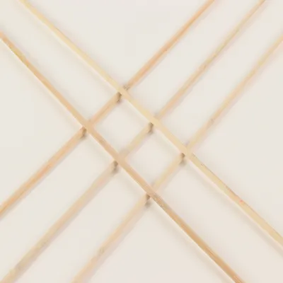 Flexible Bamboo Sticks for Custom Projects Carbonizable for Extra Durability
