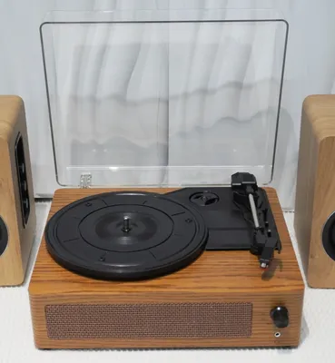 Factory Supply Classic R108 Radio Gramophone Luxury Retro Vinyl Phonograph Record Player