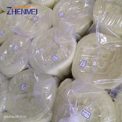 Wall Snd Insul Alum Foil Flex Fireprf Glass Wool Blanket