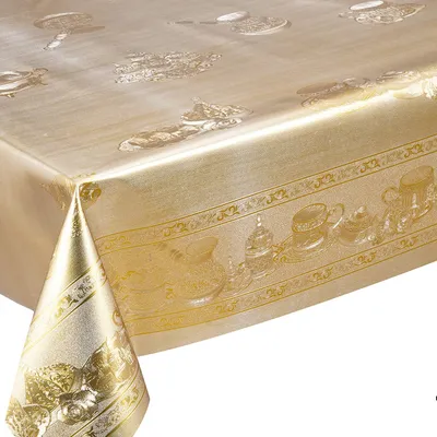 Custom Rectangle Picnic Wedding Polyester Table Cloths for Events