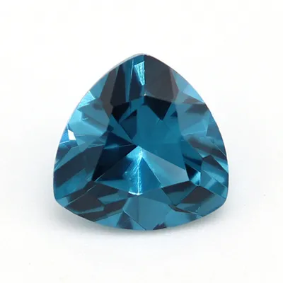 Triangle Cut Spinel 120# Sea Blue Gemstone