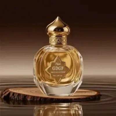 New Model Factory Manufacture Luxury Perfume 100ml Women Fragrance Rose Vanilla Gold Cap