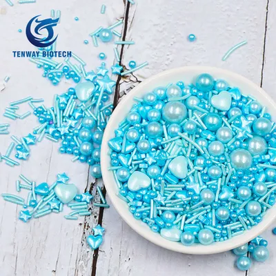 Top Popular Types of Cake Decorating Sprinkles Edible Beads at Factory Direct Sell Price