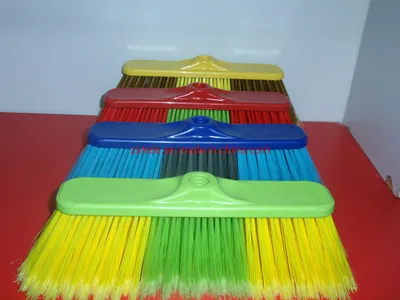 Escobas Floor Cleaning Tools Plastic Broom Hl-101
