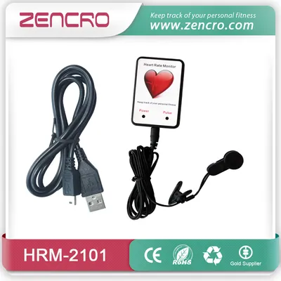 Zencro High Quality Earlobe USB Heart Rate Monitor