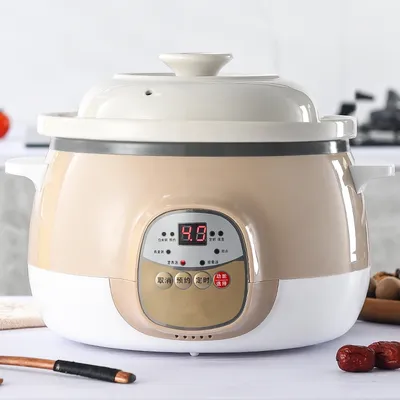 Intelligent Electric Stew Pot Soup Pot Home Kitchen Multi-Functional Automatic Appointment Ceramic Stew 1.5L