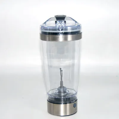 450ml Automatic Portable Stirring Blender Battery Powered Self Stirring Milk Shake Cup Electric Coffee Cup Smart Water Bottle