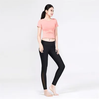 Custom Women Yoga Fitness Wear Set Lady Sport Cloth