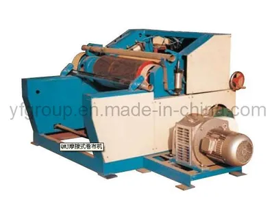 Pneumatic Friction Type Winder for Winding Plastic Fabric (QMJ)