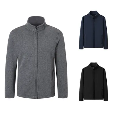 Custom New Style Design Heavyweight 400 500 GSM Hoodie Top Quality Sweatshirts Thick Oversize Cotton Men Hoodies Cardigan Coat