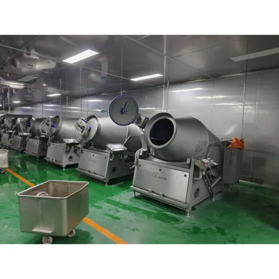 Easy Operation Vacuum Automatic Meat Tumbling Machine for Chicken Product Plant