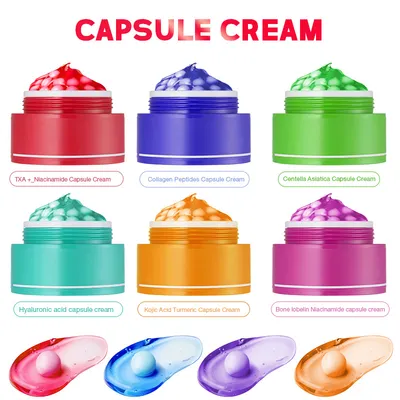 Collagen Capsule Cream Particle Face Cream Firming Moisturizing