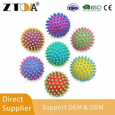 Wholesale PVC Spiky Massage Ball for Muscle Relief and Foot Therapy